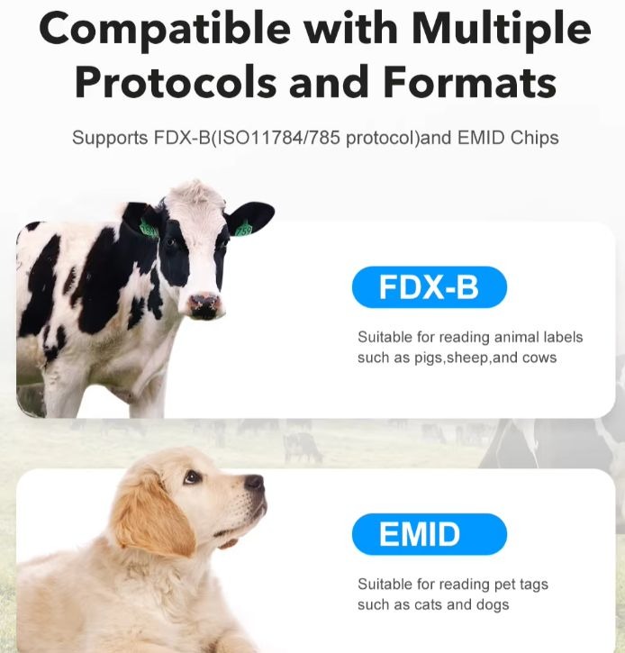 ΝΟΝΑΜΕ microchip scanner (Bluetooth)